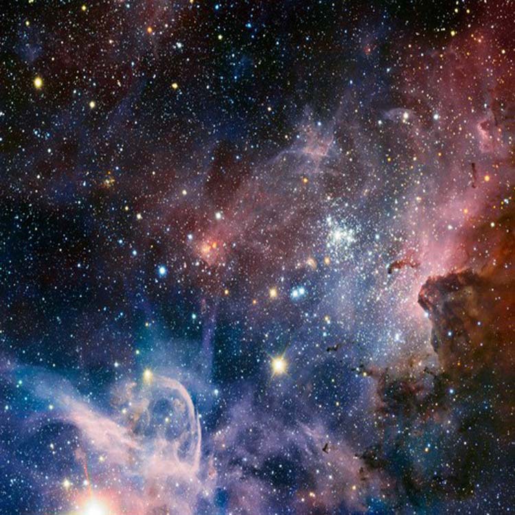 ktv天顶星空大型壁画 卧室客厅主题夜空墙纸定制 3d立体夜光壁纸