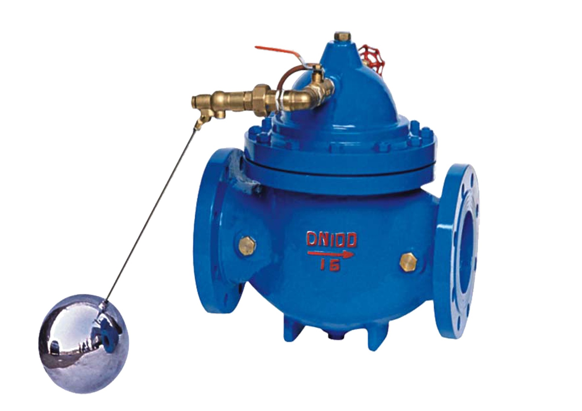 厂家销售 遥控浮球阀100x 上海沪工不锈钢水利控制遥控浮球阀