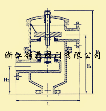 hxf-ii 阻火呼吸阀 双接管呼吸阀 法兰阻火呼吸阀 不锈钢呼吸阀