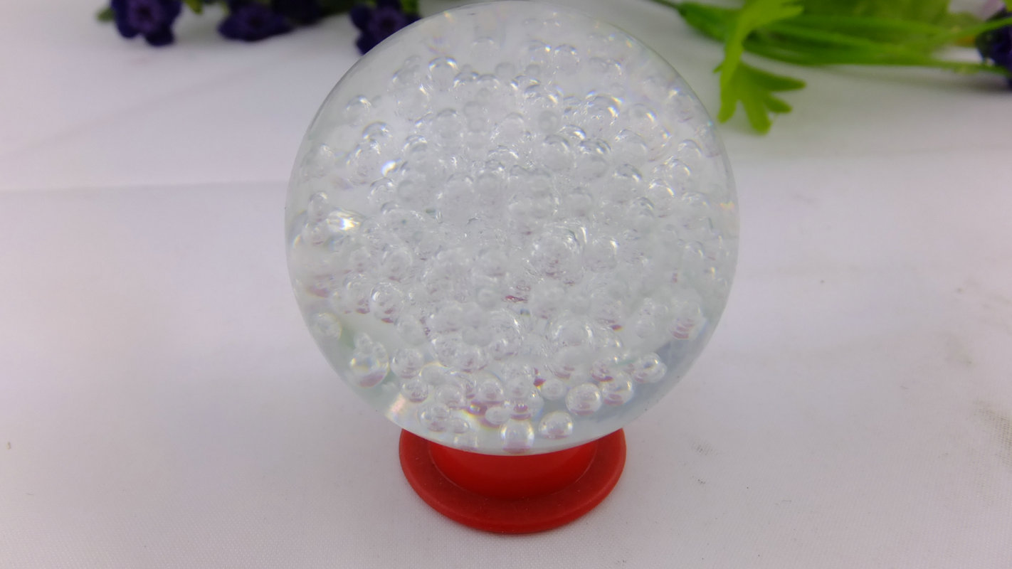 厂价批发58mm气泡球 亚克力气泡球价格低 树脂工艺品配件 灯饰球