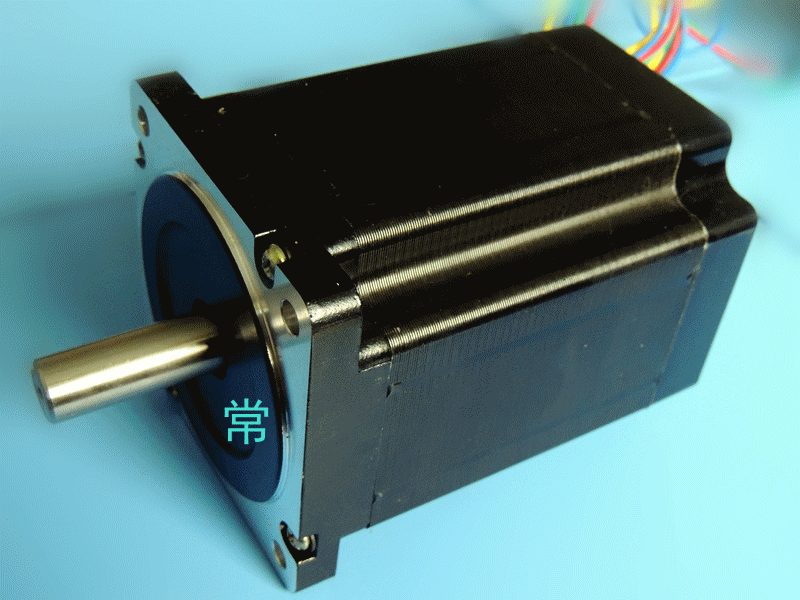 86步进电机三相混合式1.2度 机身长154mm低噪音精密大力矩电机