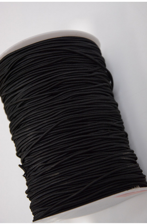 5mm圆橡筋进口胶丝彩色200个色黑白圆橡筋圆松紧带-阿里巴巴