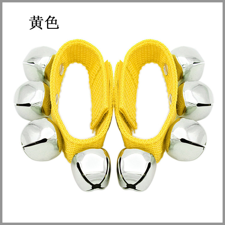厂家直销 手腕摇铃(腕铃一对)手铃 儿童玩具 乐器批发 一件代