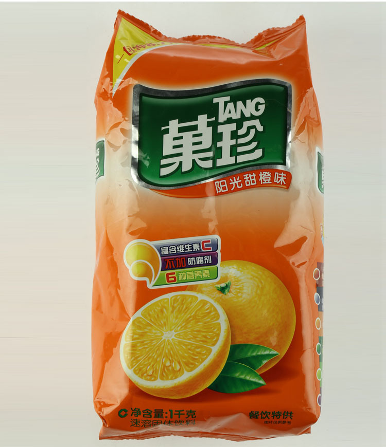 果珍阳光甜橙味1000克餐饮专业实惠装