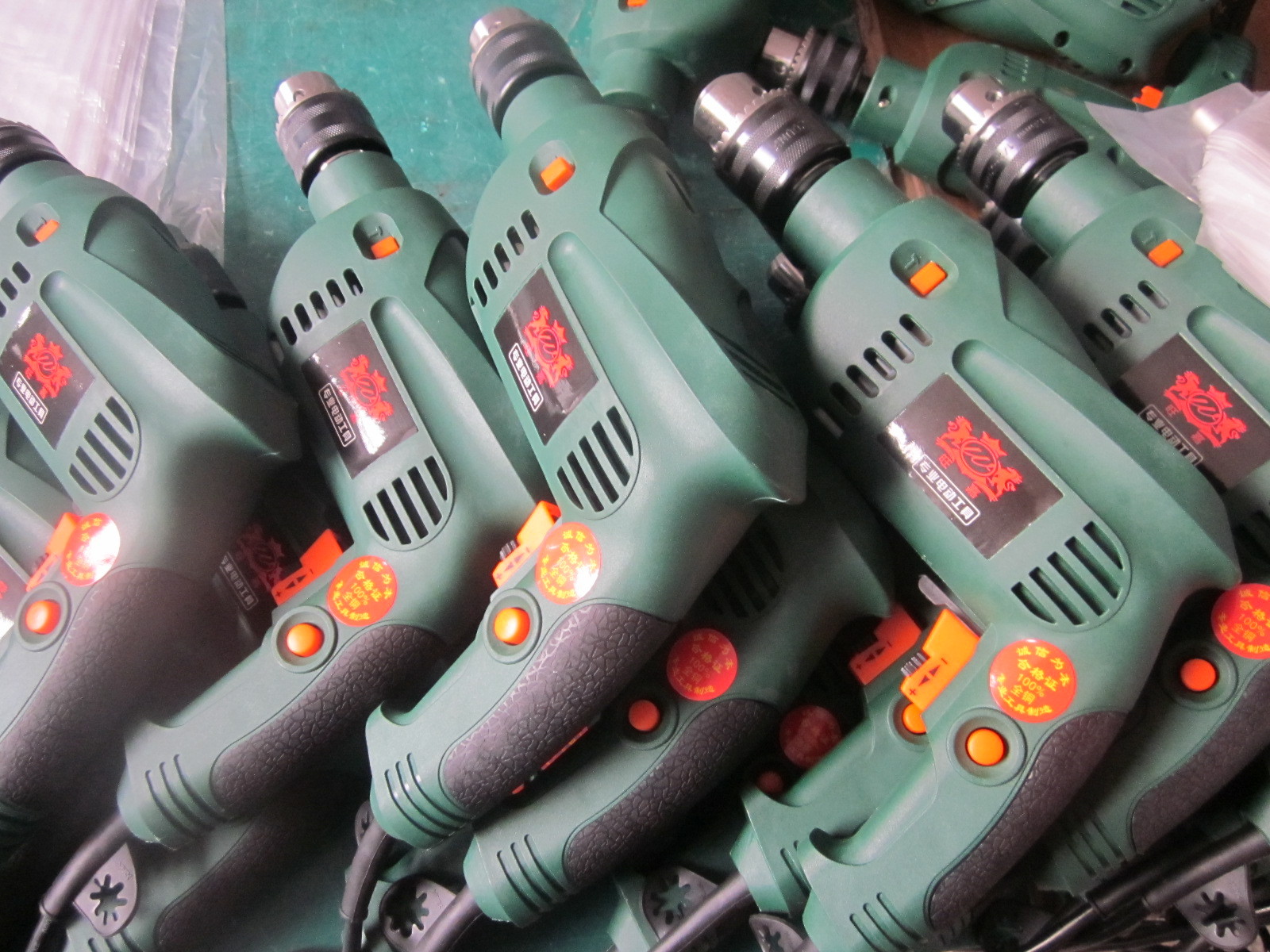 厂家直销 家用手电钻 冲击钻 电动工具套装 13mm