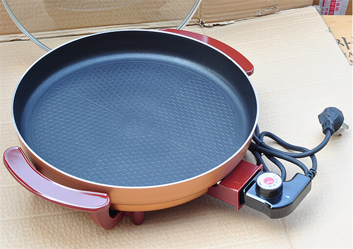 傻厨2836 多功能电煎披萨电饭电炒电煮电炸电热锅