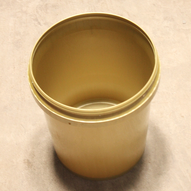 塑料桶厂家 20l带盖密封化工桶土豪金色塑料圆桶厚实pp油漆桶