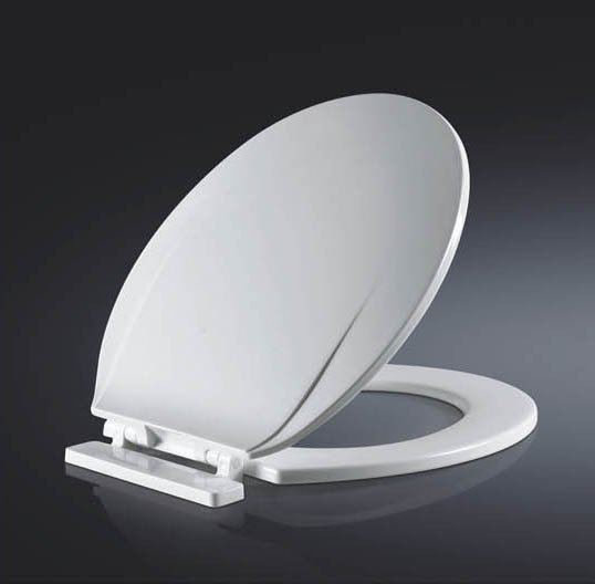 032 helvola pp马桶盖通用u型时尚简约缓降坐便盖长期供应 白色 国际