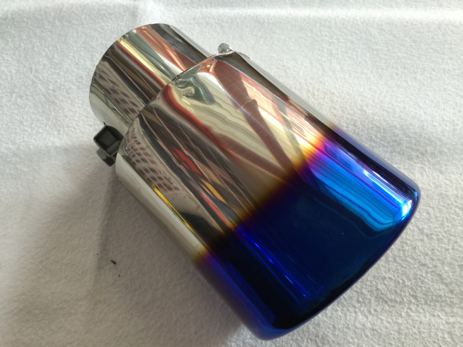 通用烤蓝大号直管 汽车尾管 消声器改装排气管 汽车尾喉排气管