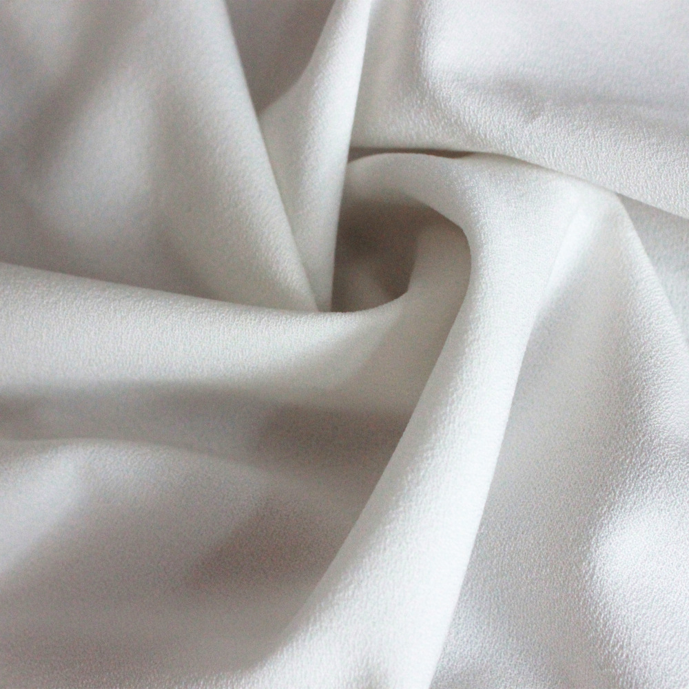 100d四面弹乱麻雪纺韩国麻时尚女装面料高档衬里