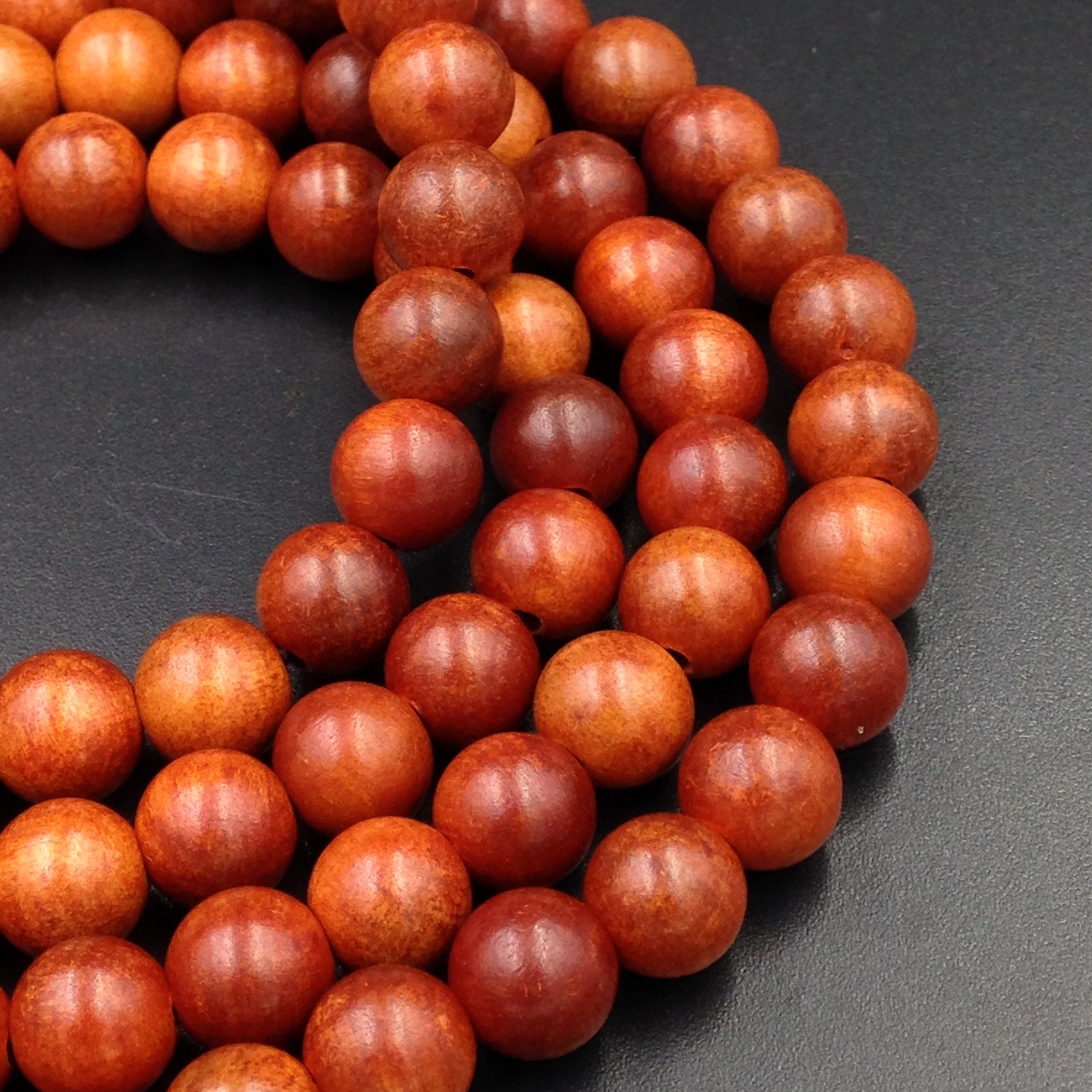 印尼血龙木手链红血木8mm108颗佛珠手串拿货全国保真