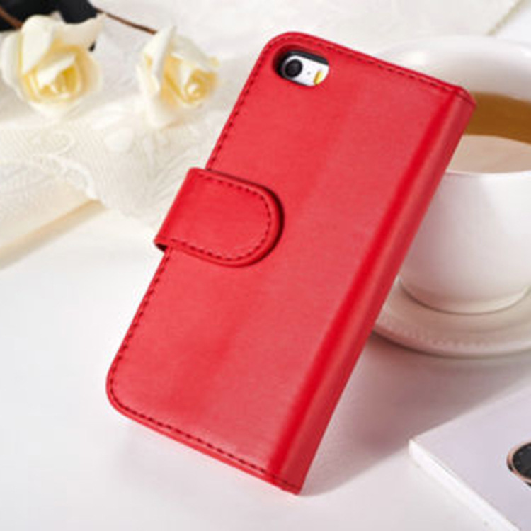 XL-皮套后扣带相框 红~