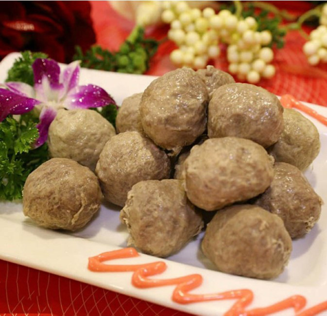 雄丰灌汤撒尿牛丸澳门豆捞香港撒尿牛丸 撒尿牛肉丸 火锅丸子