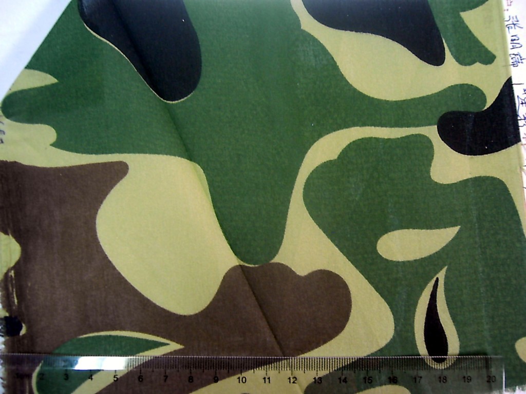 无纺布和帆布复合 迷彩印花布 定做阻燃防水覆膜特种迷彩布料