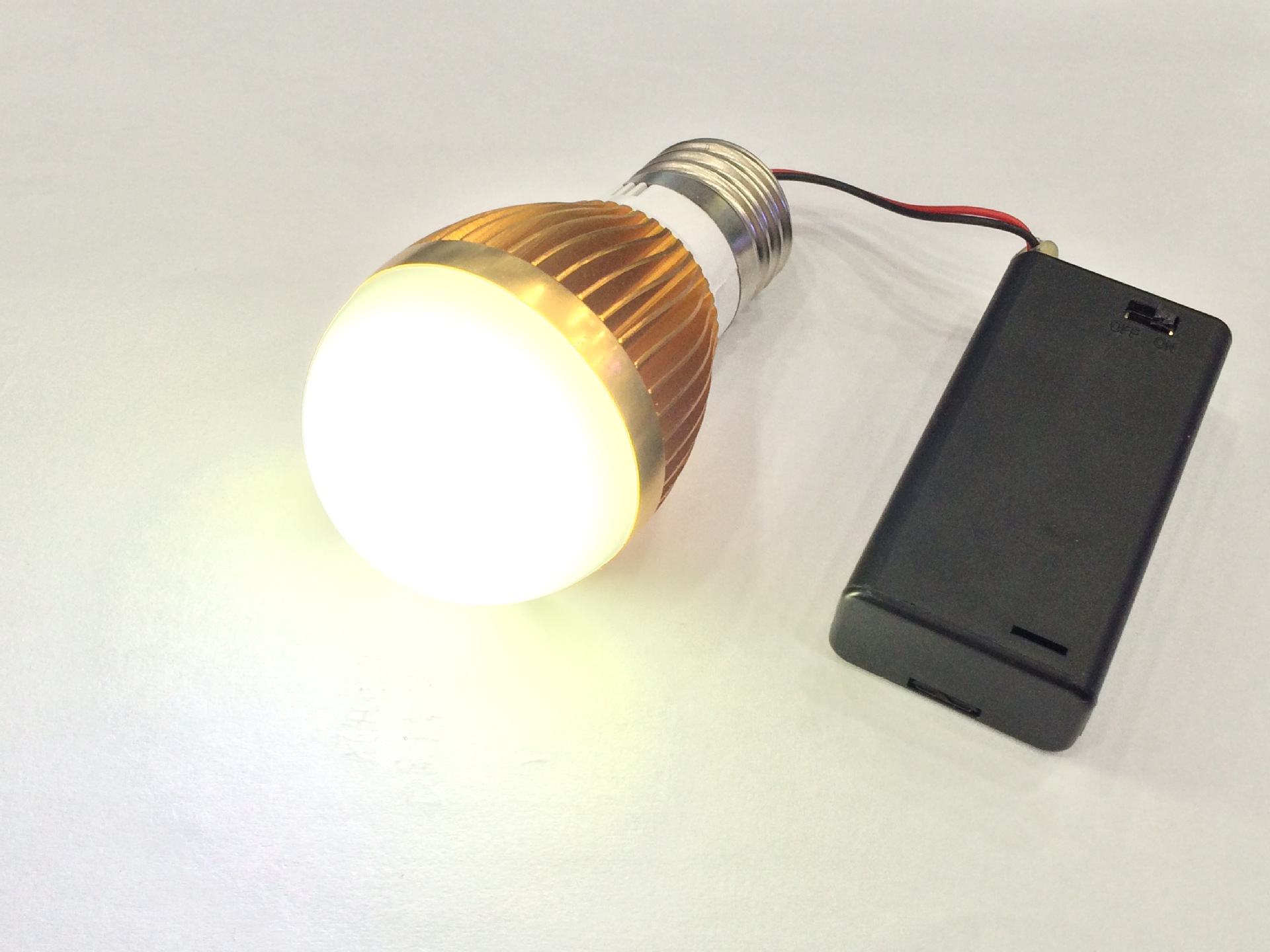 简易led电池灯泡手提灯笼手持移动光源停电应急灯泡大功率高亮