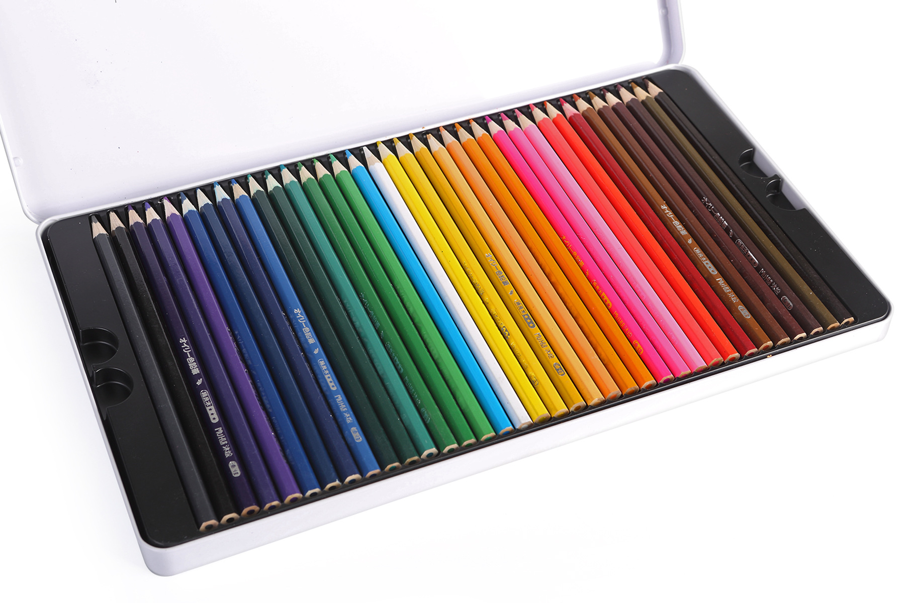 沐绘876-72彩色铅笔72色油性彩铅 秘密花园儿童涂鸦专用彩铅批发