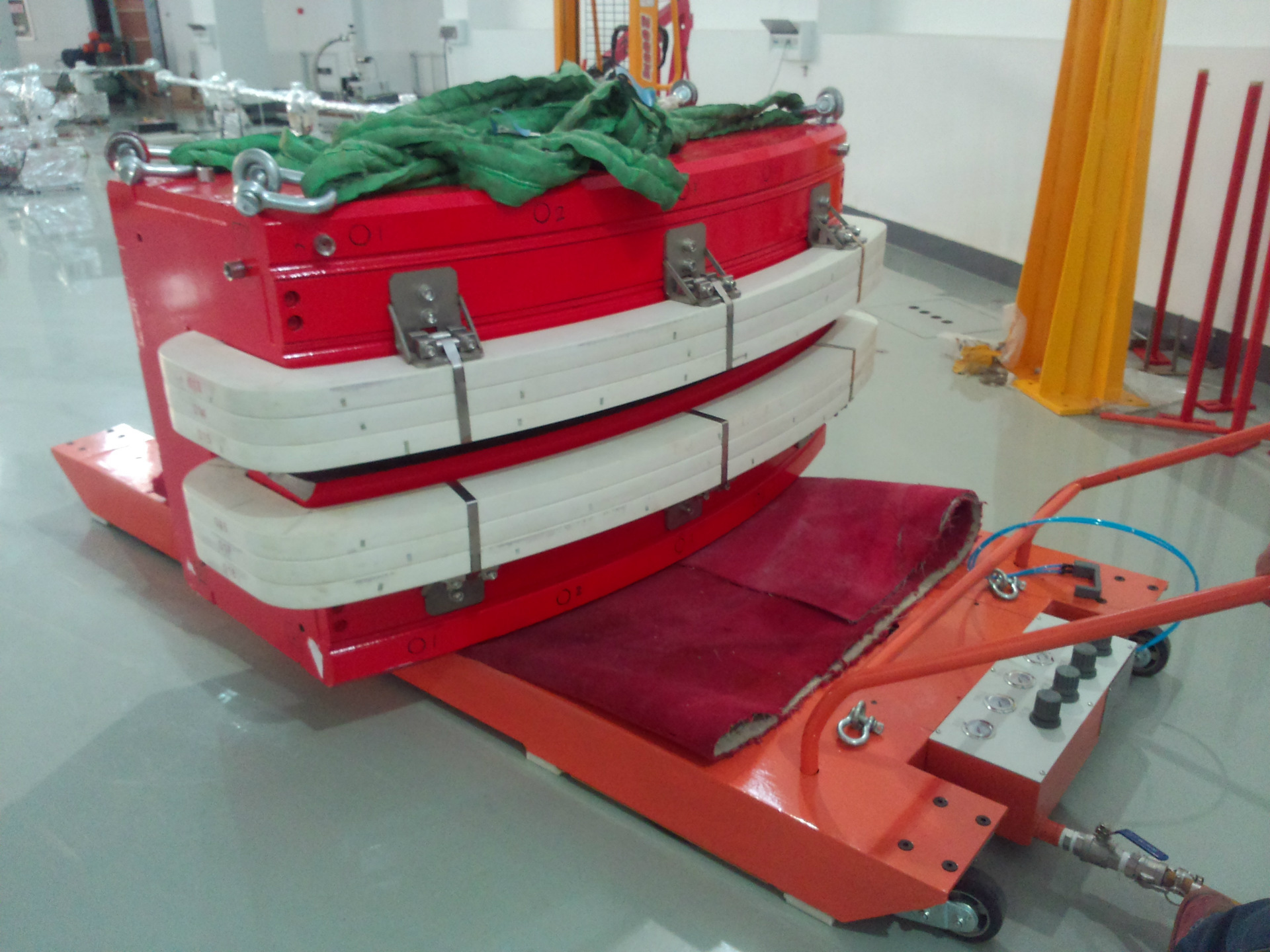 气垫车运输气垫搬运模块气垫片定制气垫搬运工具气囊