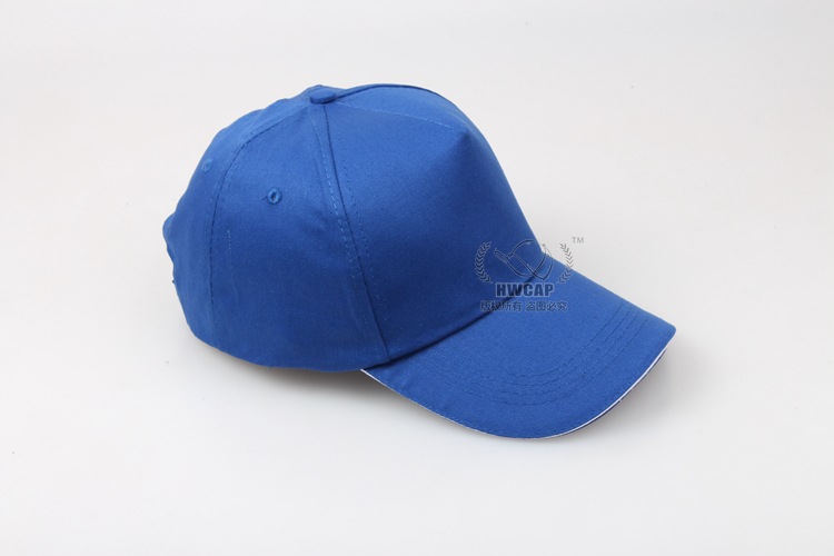 Cotton Thickened Solid Color Advertising Cap Baseball Cap Peaked Cap Sun Protection Hat Sun Hat Customized Logo Processing Figure
