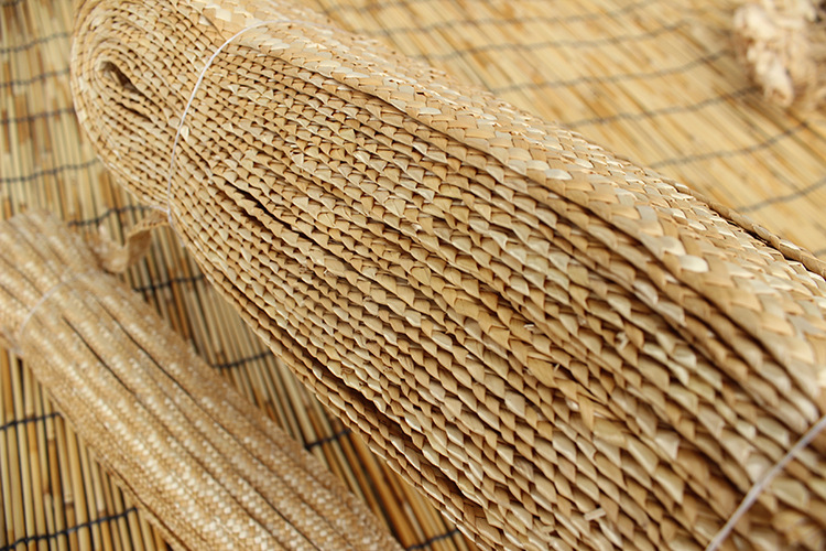 厂家直销 麦草辫草编工艺品 原料麦草麦秸辫七股辫草辫箱包原材料