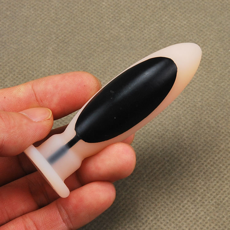 成人用品 男用女用脉冲 按摩器 配件肛塞肛阴塞硅胶小号款
