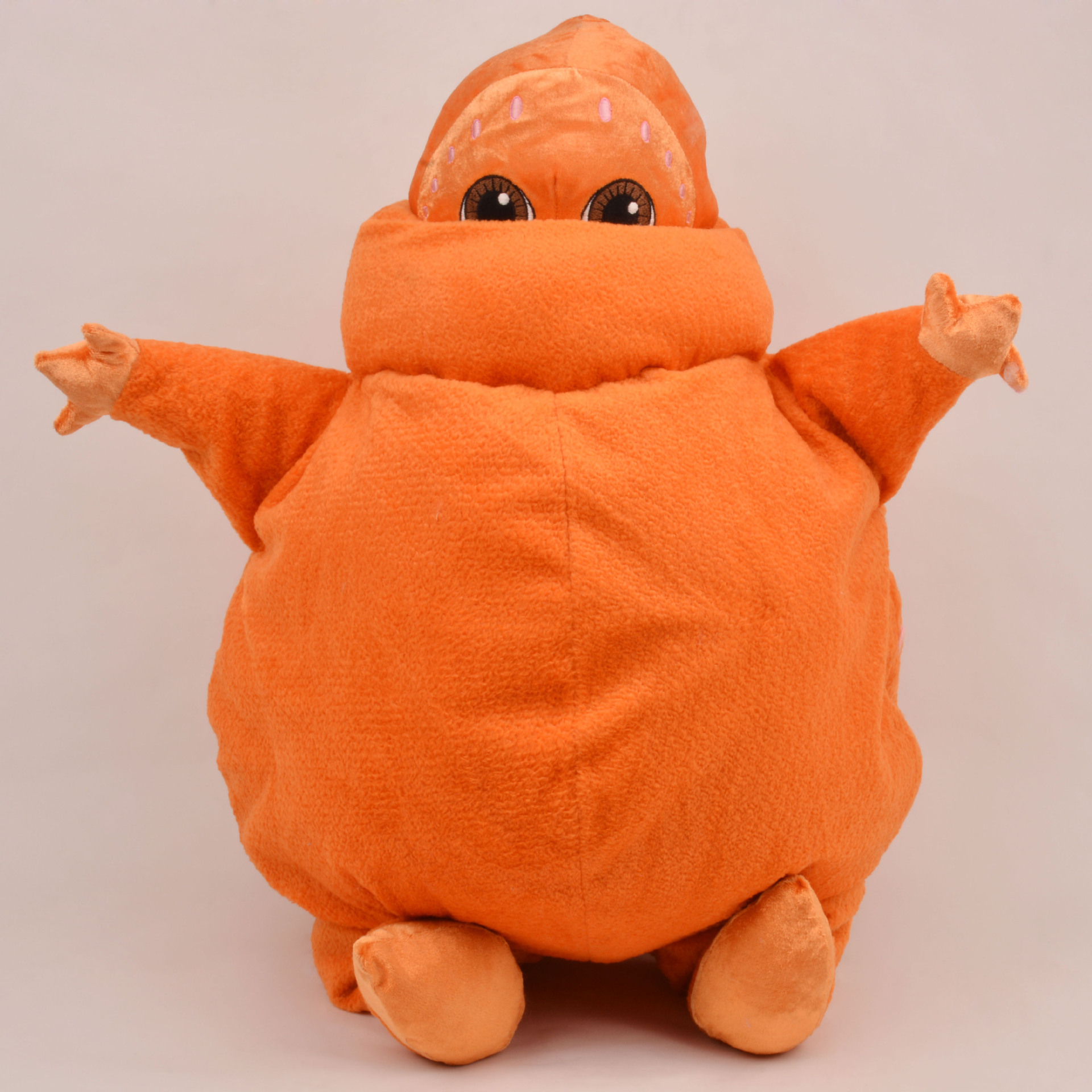 毛绒公仔黄色毛绒泡泡宝宝 儿童毛绒玩具批发微商代理