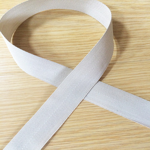 7cm米色人字纹包边织带 有现货
