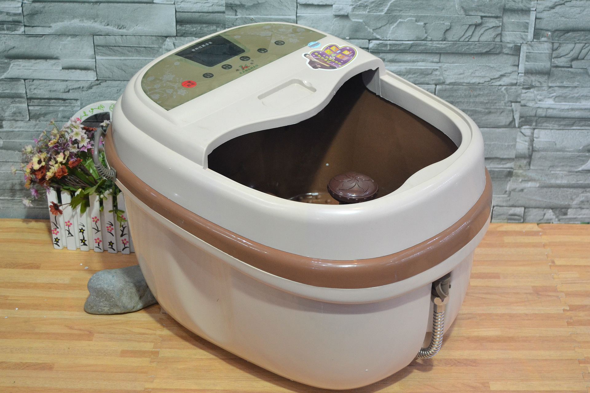 电动按摩加热足浴盆深桶洗脚盆足浴器康豪新款kh-8817