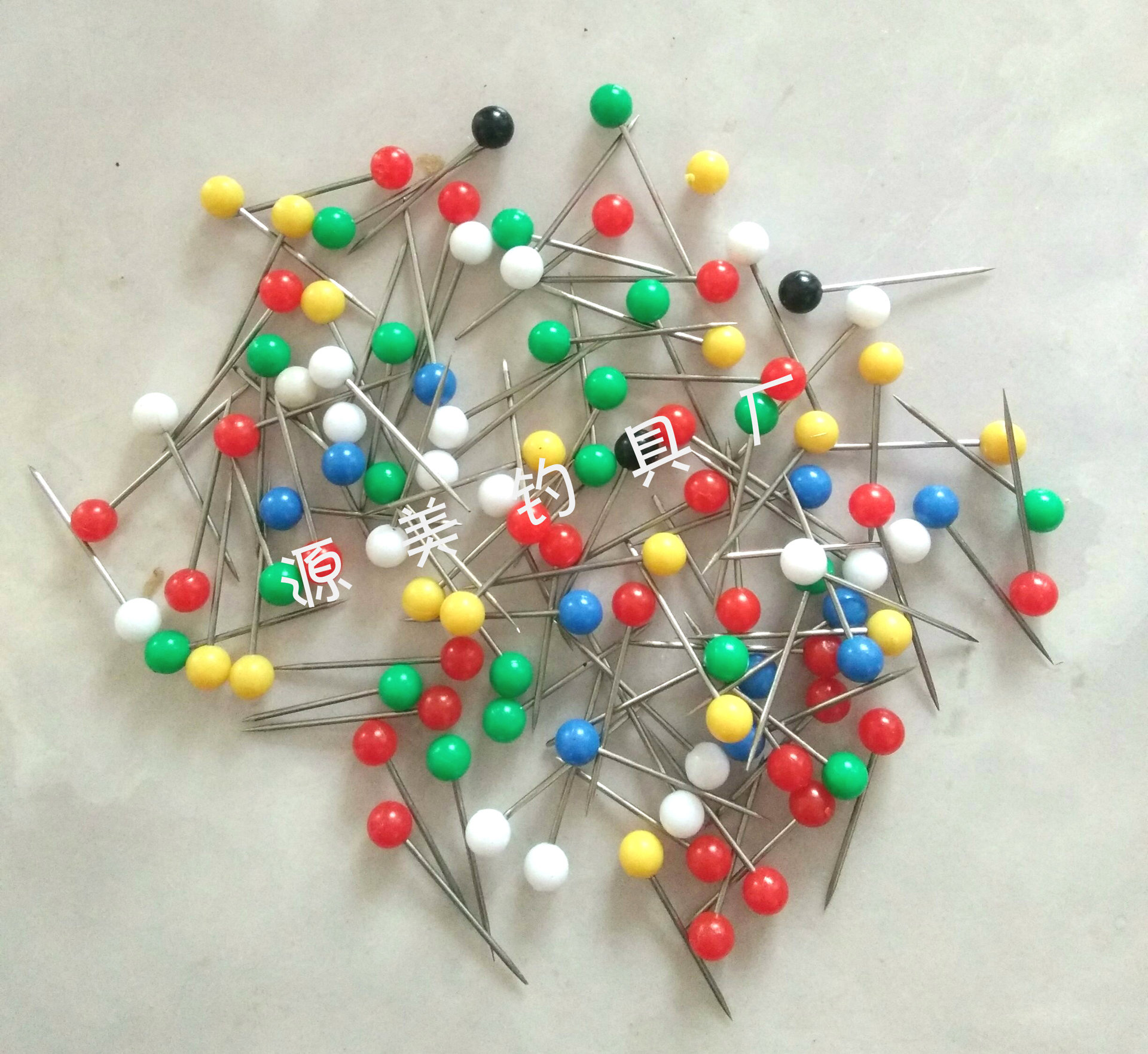 钓鱼必备 大头钉 彩色大头钉 厂家定制大头钉 渔具大头钉