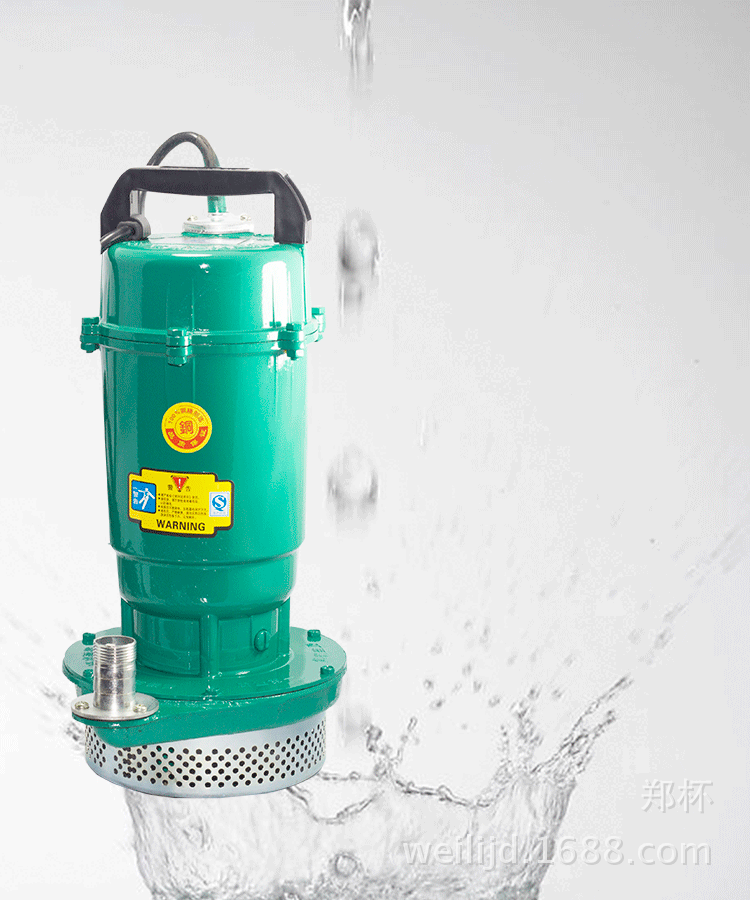 泵抽水抽水机小型潜水泵农  材质:铸铝 性能:无泄露 泵轴位置:边立式