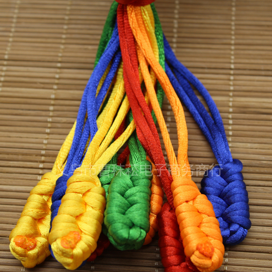 厂家直销 中号五彩转经筒 藏式转经结车挂 包挂 家居装饰饰品