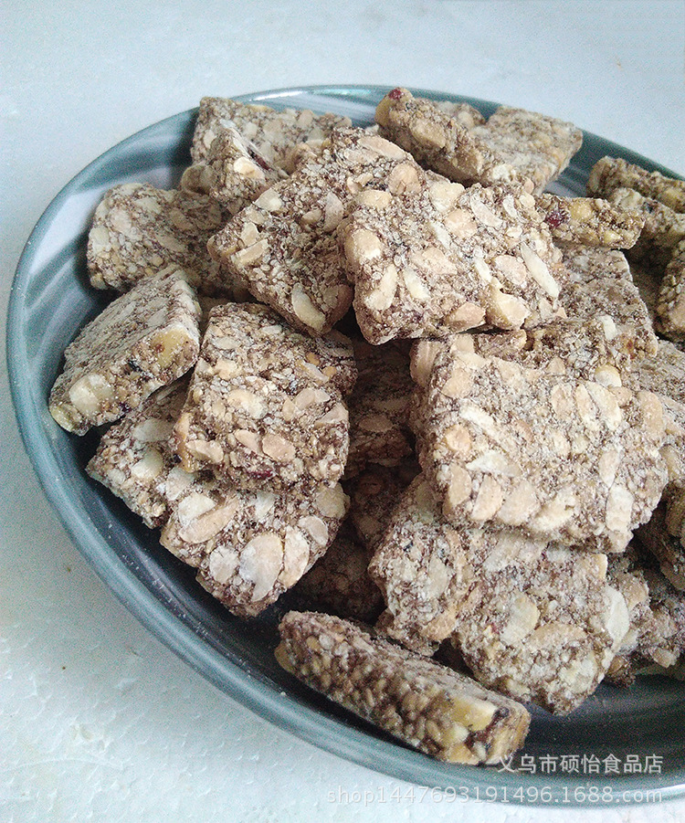 厂家直销糕点点心白芝麻花生糖1100克