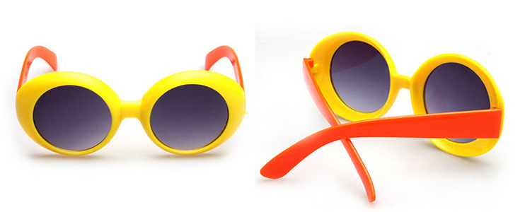 9102儿童太阳镜 正品韩国宝宝墨镜 苹果色 潮装饰萌酷