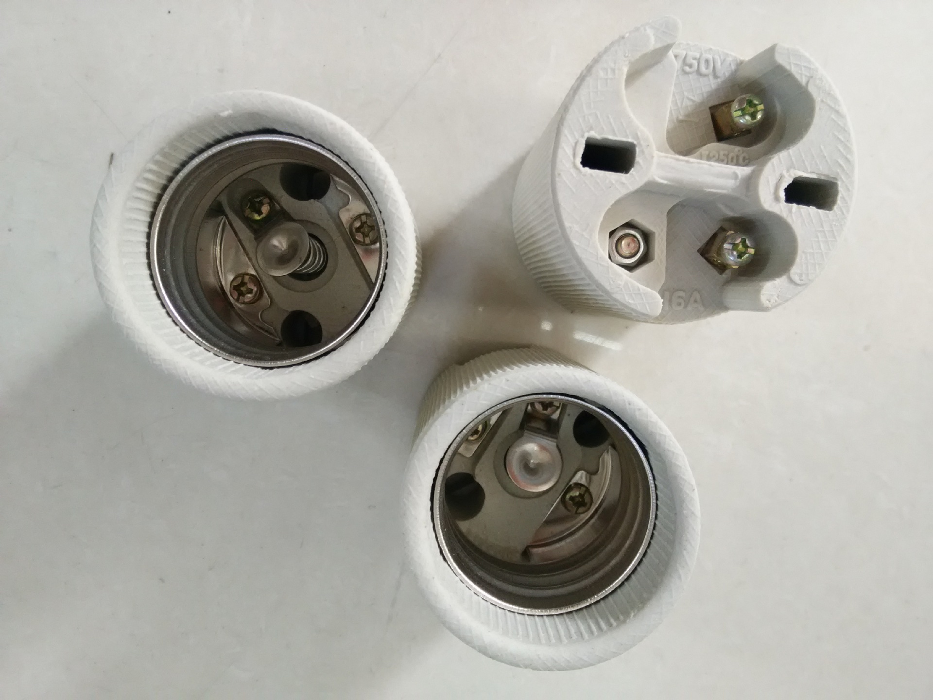 e40陶瓷灯头灯座金卤灯陶瓷灯头路灯灯具头