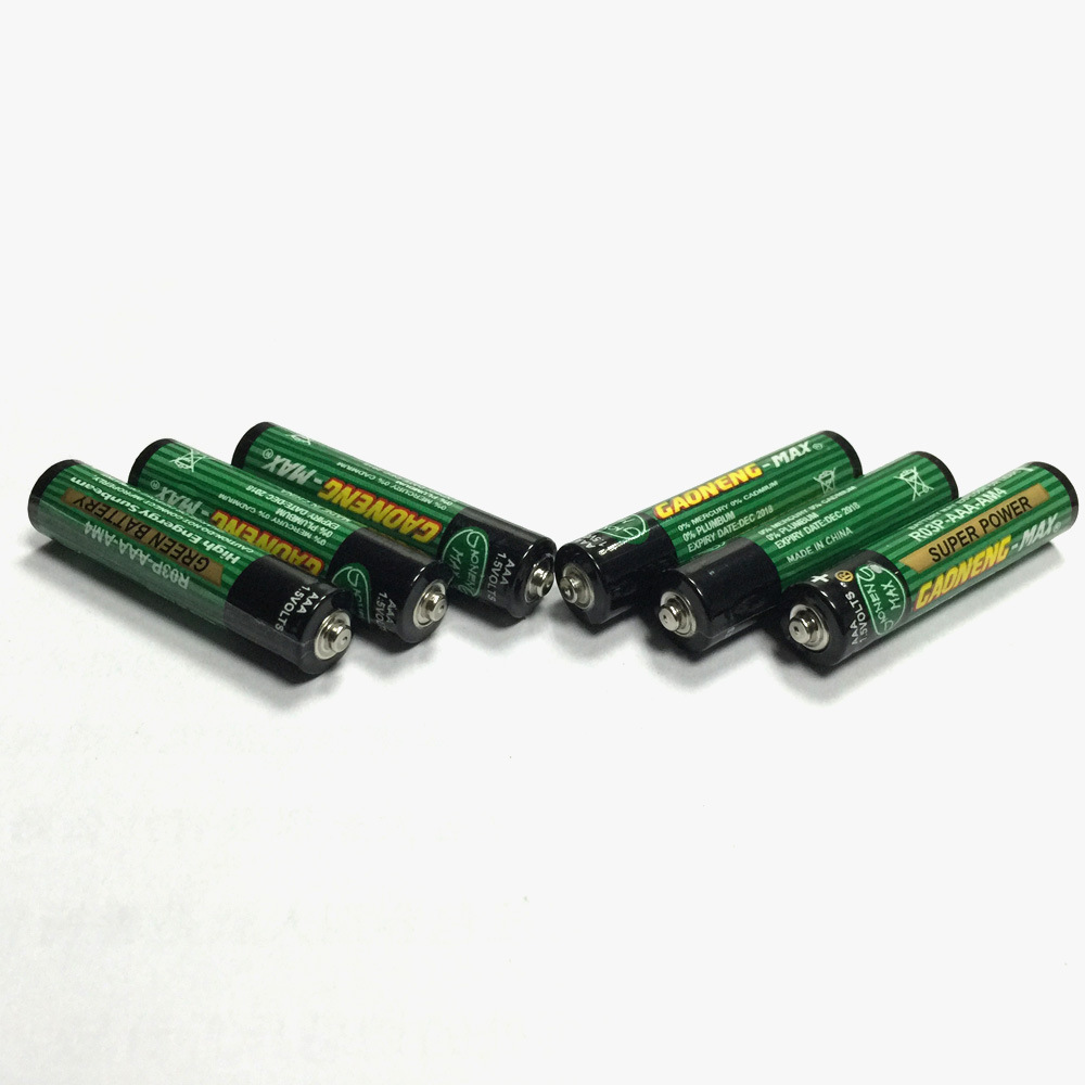 高能新光1.5v碳性7号电池aaa高容量普通电池生产厂家遥控玩具通用