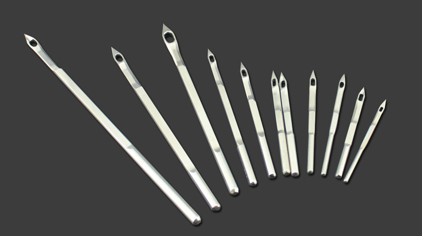 供应国产人造草坪地毯机配件簇绒针套件各种常用规格都有