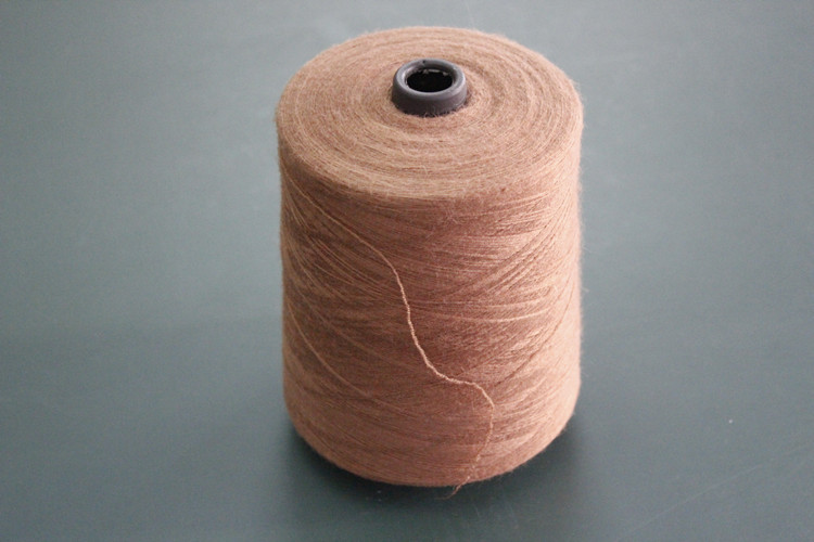 现货批发有色28s/2兔绒包芯纱 弹力包芯纱 混纺毛纱 秋冬专用