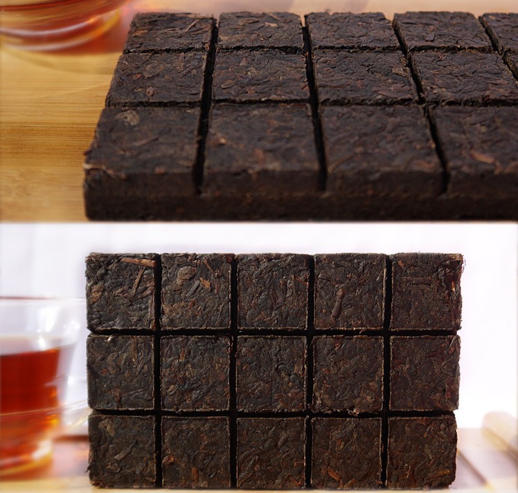 康砖藏茶礼盒黑茶 康砖世博 120克/盒