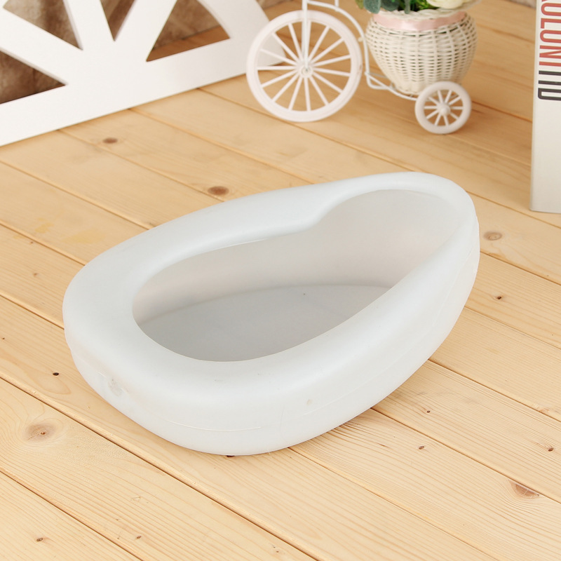 原厂直供供应医用pe吹塑白便盆335cm265cm