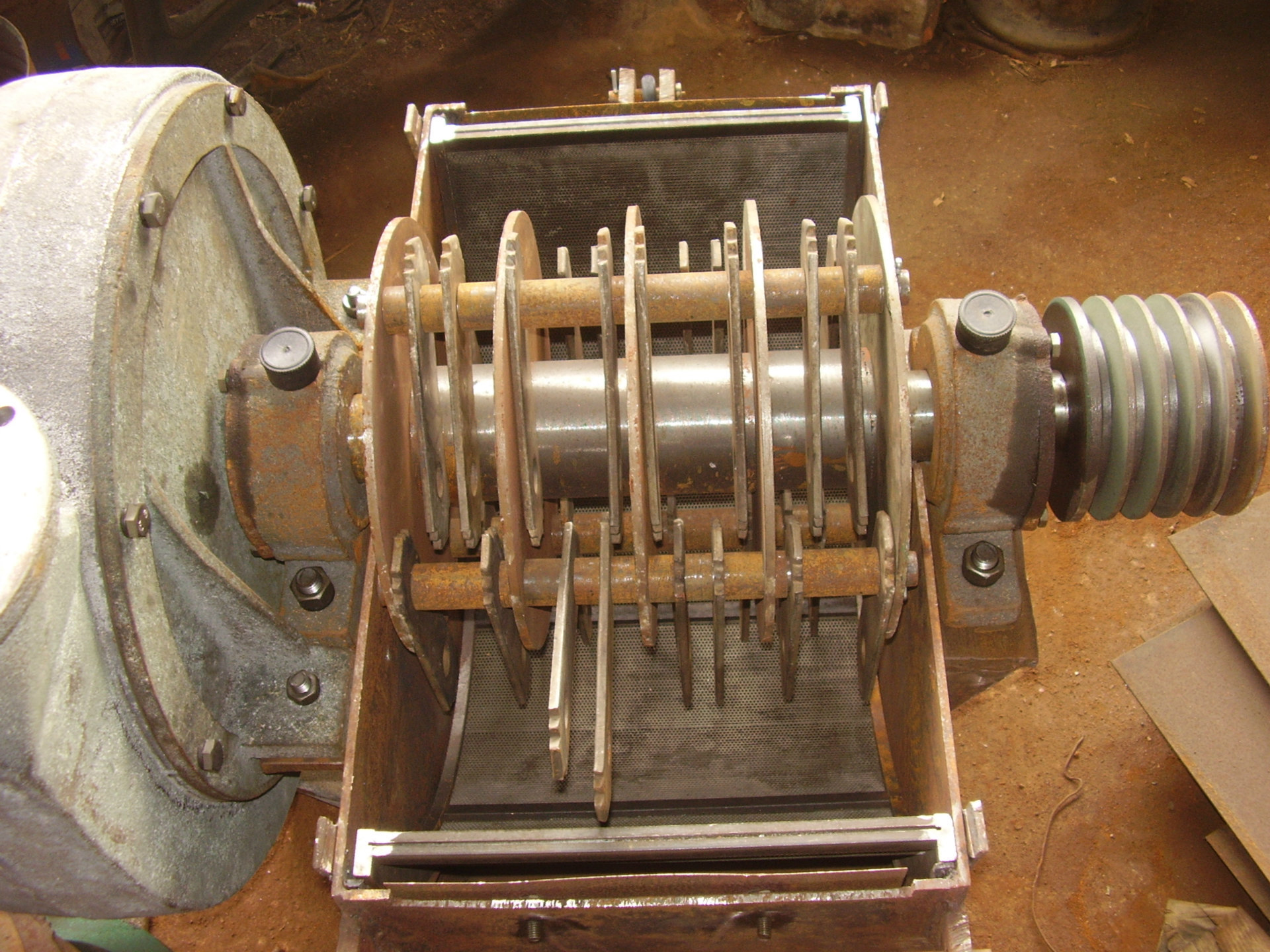 伟民牌9fq4028型锤片式粉碎机普通型木粉机打石灰粉碎机