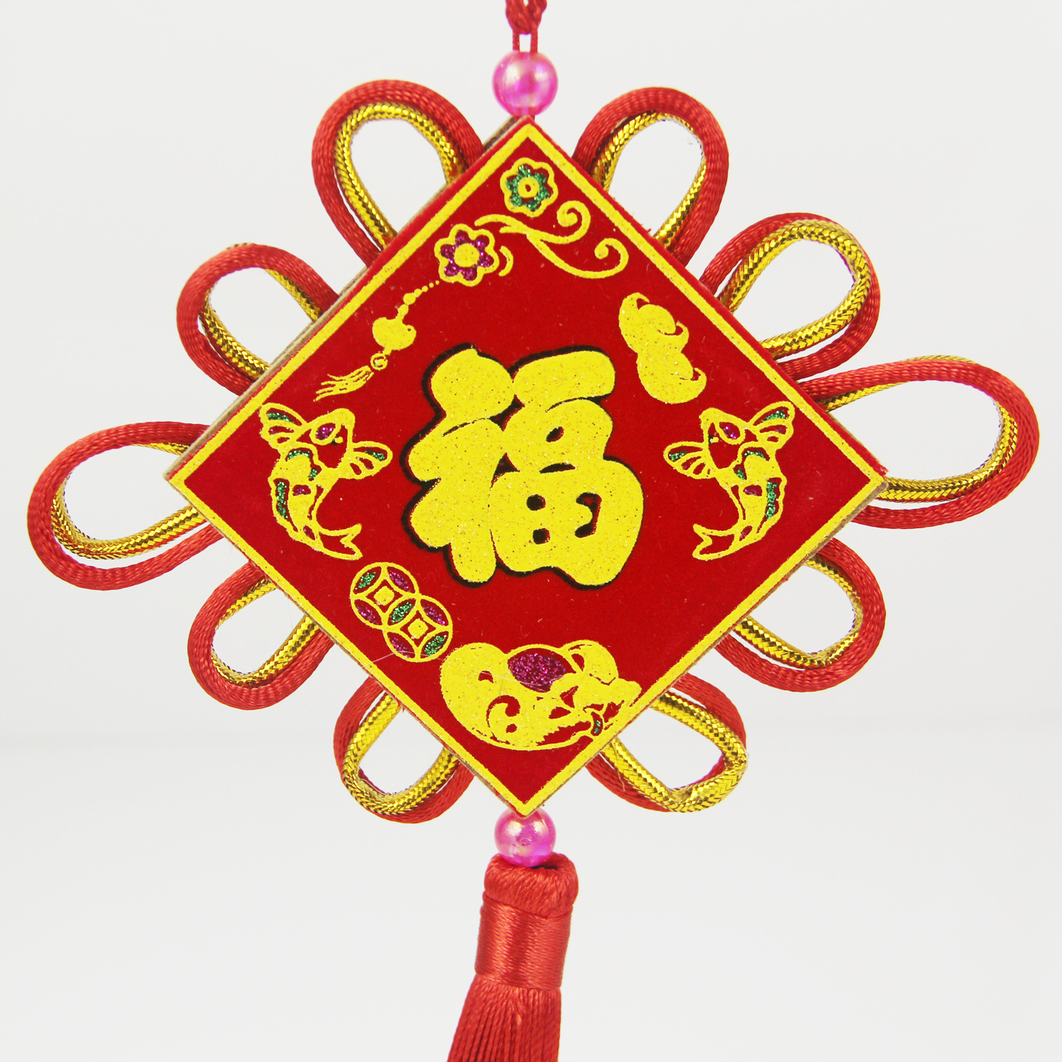 中国结 小 小中国结挂件 板结中国结 福字流苏中国结 汽车挂件