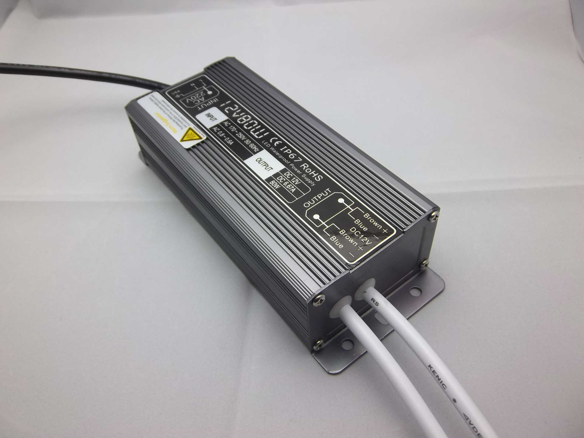 厂家直销80w12v防水电源 12v户外广告牌防水电源