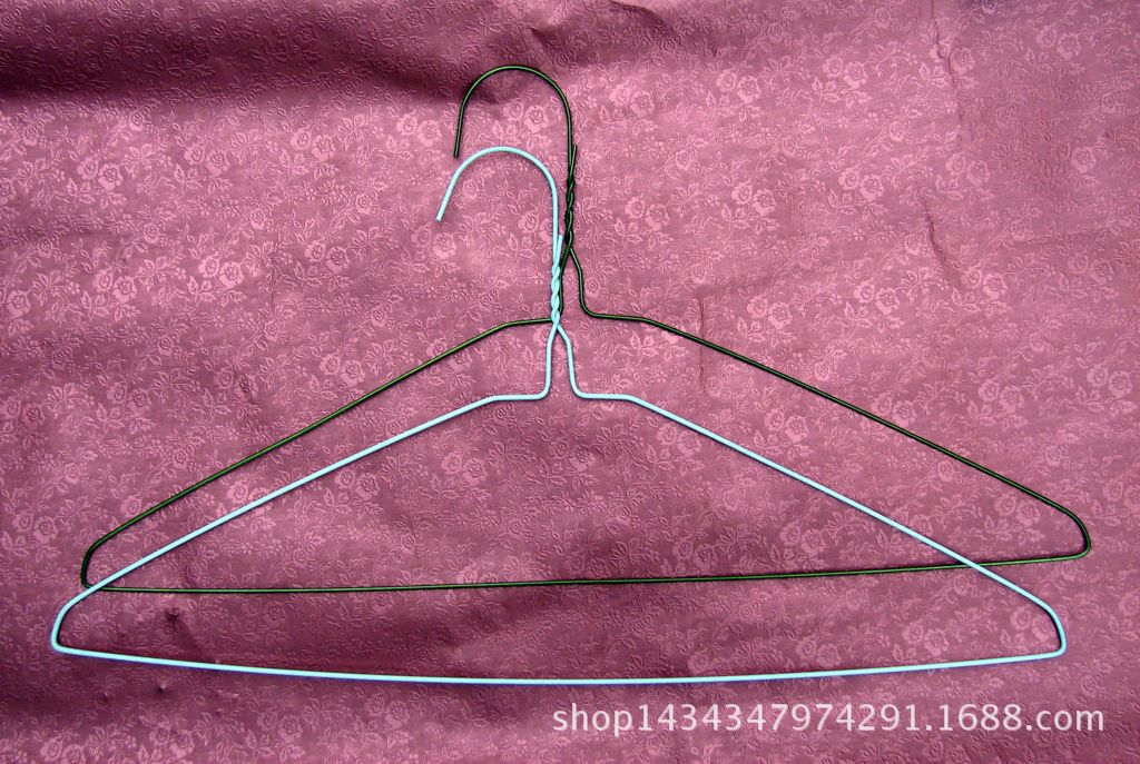 干洗店衣架_专业生产销售干洗店衣架,铁丝喷塑