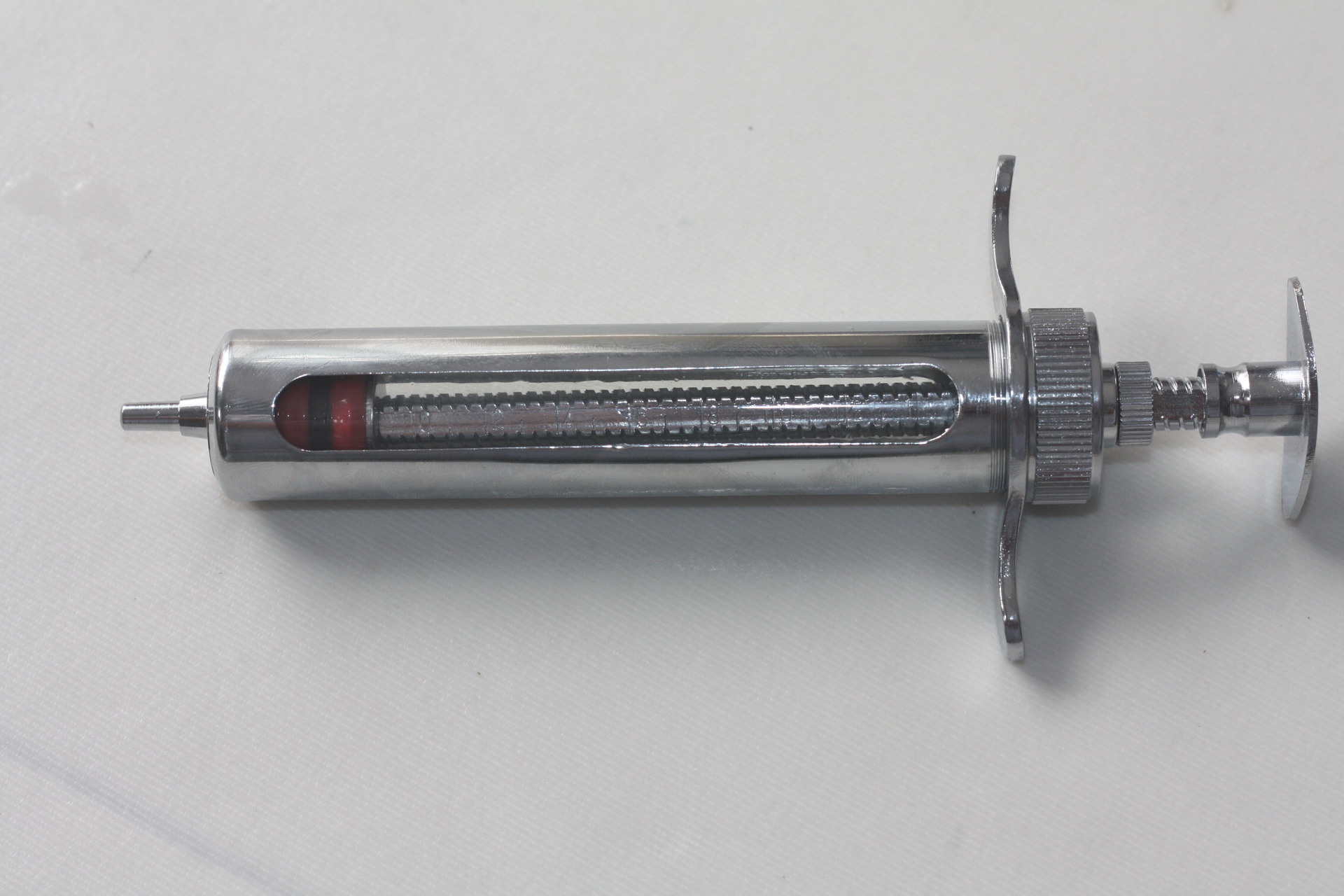 批发猪场养殖兽用红旗牌正品金属注射器兽用不锈钢注射器