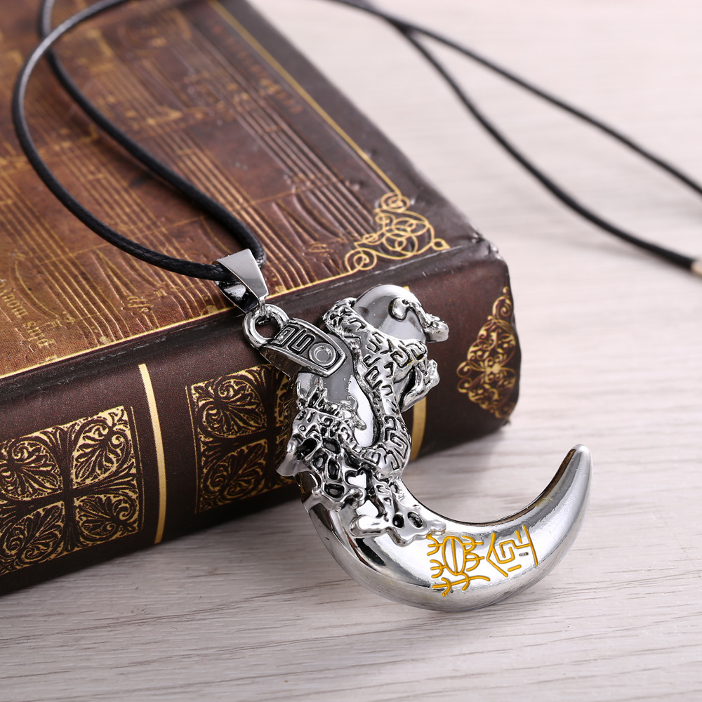 影视动漫饰品 盗墓笔记小哥张起灵 吴邪 龙符摸金符项链 厂家批发