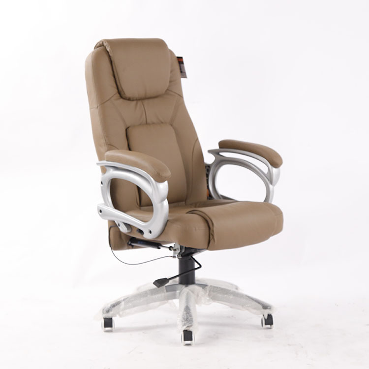 a维斯特米黄午休可躺经理办公电脑升降转椅安吉椅盟盟