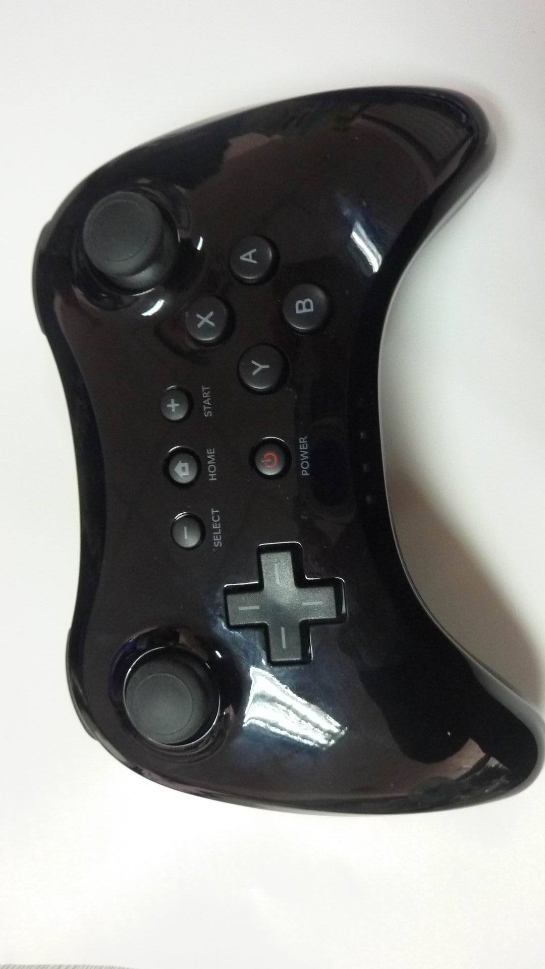 wii经典手柄wiiu牛角手柄 wiiu二代经典手柄控制器 wiiu controll