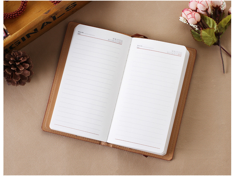 a6平装本韩国创意笔记本 商务记事本 办公本子