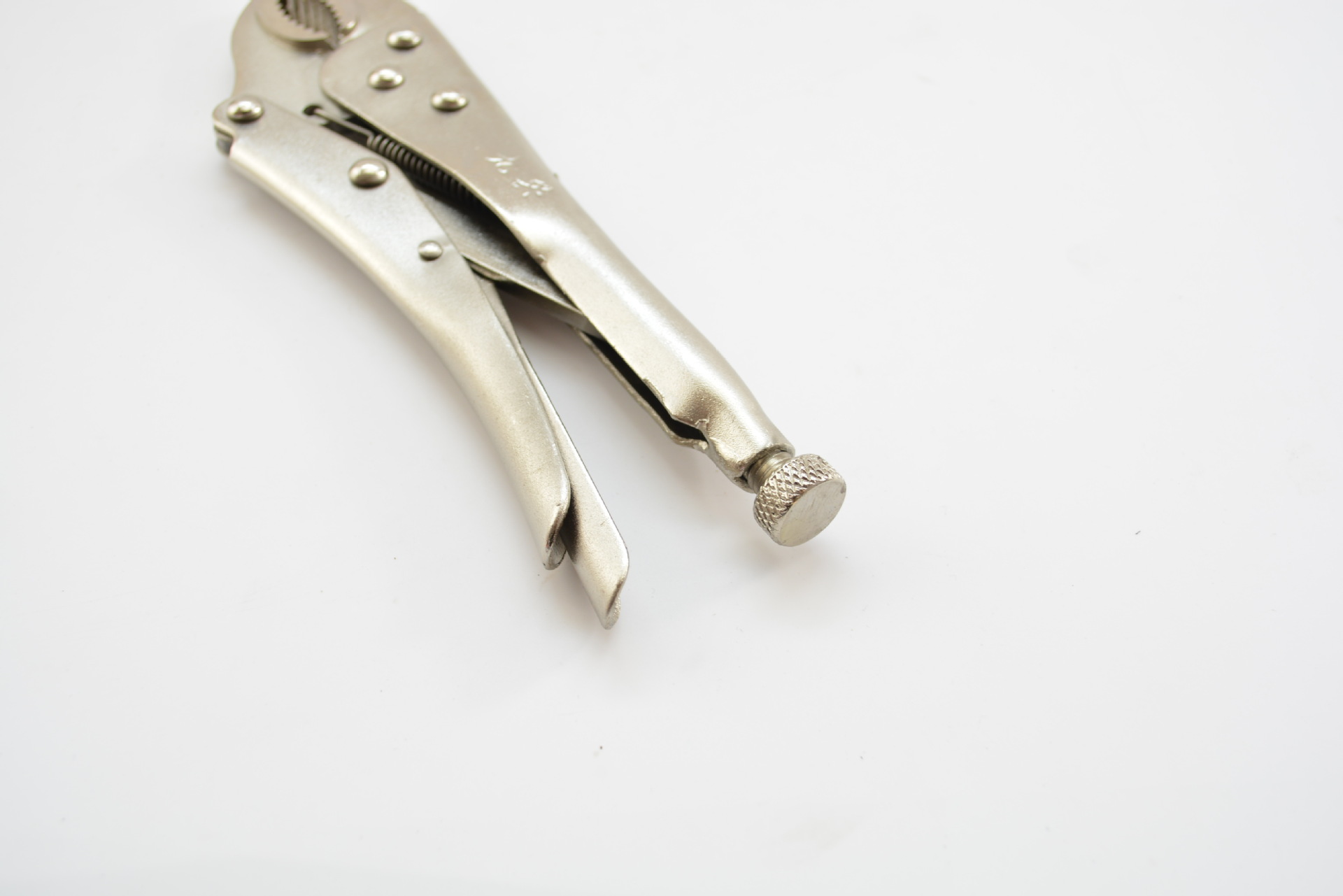 10寸250mm加厚弧齿大力钳 省力钳镀铬大力钳可调节钳子曲口鱼嘴钳