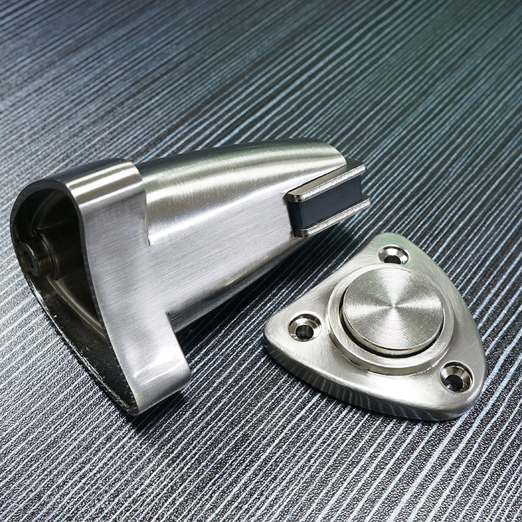 厂家新品门挡门衣柜顶门碰 锌合金门吸卧室客厅门三角门挡地磁吸