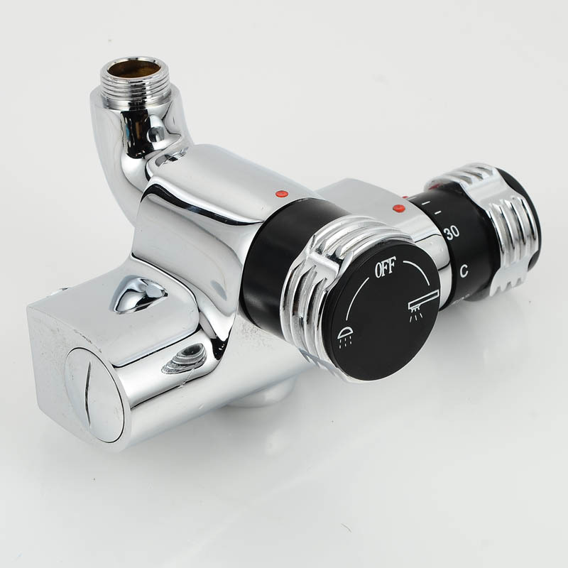 淋浴双联式混水龙头 太阳能电热水器恒温混水阀 自动调节阀混水阀